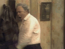 Archie Bunker Growling All In The Family GIF - Archie Bunker Growling All In The Family GIFs