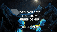 Helldivers 2 Freedom GIF - Helldivers 2 Freedom GIFs