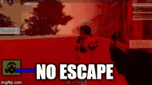 No Escape Roblox GIF - No Escape Roblox Kevfication GIFs