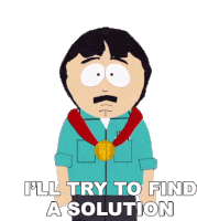 Ill Try To Find A Solution Randy Marsh Sticker - Ill Try To Find A Solution Randy Marsh South Park Stickers