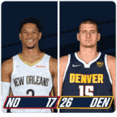 New Orleans Pelicans (17) Vs. Denver Nuggets (26) First-second Period Break GIF - Nba Basketball Nba 2021 GIFs