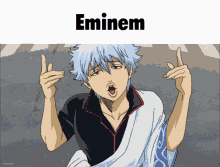 Eminem Gintokishair GIF - Eminem Gintokishair Sac GIFs