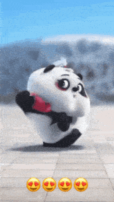 Happy Friday Dance GIF - Happy Friday Dance Cute Panda GIFs