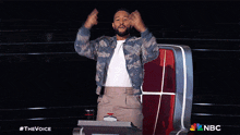 Hyping Up The Crowd John Legend GIF - Hyping Up The Crowd John Legend The Voice GIFs