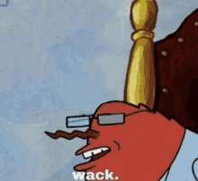 Wack Mr Krabs GIF - Wack Mr Krabs Whack GIFs