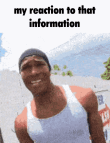 Reaction My Reaction To That Information GIF - Reaction My Reaction To That Information Information GIFs