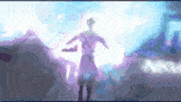 a blurry picture of a person with the word axx on the bottom right