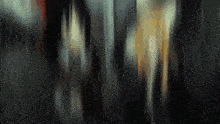 a blurred image of a person 's face with a few lines going through it
