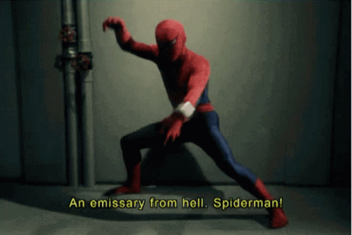 Spiderman Tokusatsu GIF - Spiderman Tokusatsu Hell - Discover & Share GIFs