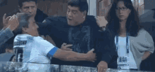 Diego Maradona Hug GIF