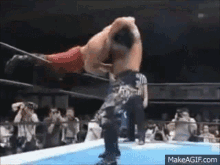 Keiji Mutoh The Great Muta GIF - Keiji Mutoh The Great Muta Wrestling GIFs