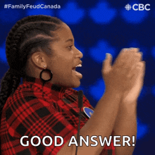 Good Answer Family Feud Canada GIF - Good Answer Family Feud Canada Clap GIFs