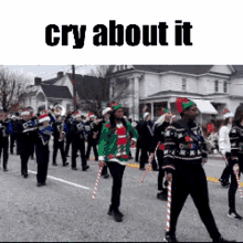 cry about it meme band marching band cry about it meme
