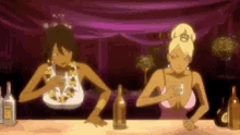 anime 90s drinkfest bottoms up