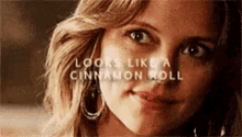 Freya Mikaelson Look Like Cinnamon Roll GIF - Freya Mikaelson Look Like Cinnamon Roll GIFs