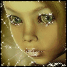 Face Glitter GIF - Face Glitter Kid GIFs