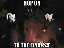 Hop On To The Finalsæ Demon GIF - Hop On To The Finalsæ The Finals Demon GIFs