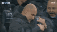 pep guardiola football frustrated angry stressed