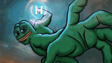 Letter H Pepe GIF