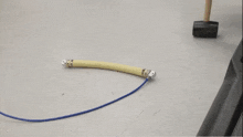 Hydraulic Muscle Rubber Mallet GIF