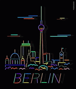 Berlin Neon Signs GIF - Berlin Neon Signs Retro Signs GIFs