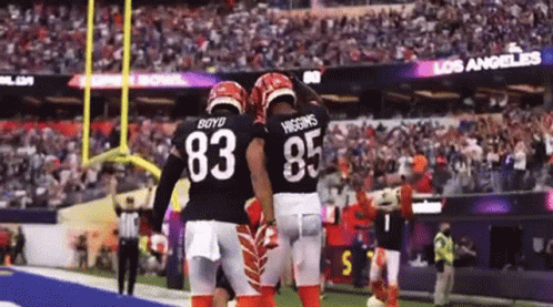 Jamarr Chase Tee Higgins GIF - Jamarr Chase Tee Higgins - Discover & Share  GIFs
