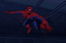 Spiderman Tas Slippery GIF