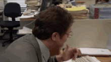 When You'Re Feeling Frustrated GIF - The Office Dwight Rainn Wilson GIFs