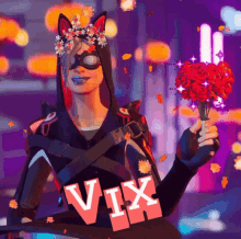 love fortnite vix cat girl
