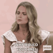 Why Would You Care Naomie Olindo GIF - Why Would You Care Naomie Olindo Southern Charm GIFs