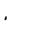a black and white logo that says orange husky in a circle