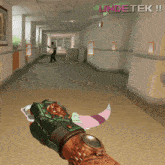 a screenshot of a video game with the word lindetek on the bottom