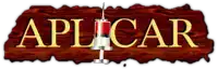 a wooden sign that says aplicar with a syringe