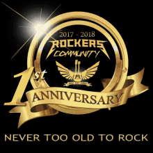 1st Rockers Community Anniversary GIF - 1st Rockers Community 1st Rockers Community GIFs