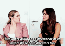 Danielle Savre But Youre Asking As A Director GIF - Danielle Savre But Youre Asking As A Director Or As An Actor GIFs