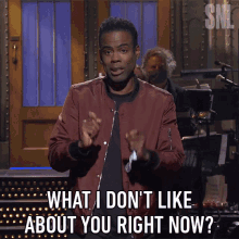 What I Dont Like About You Right Now Chris Rock GIF - What I Dont Like About You Right Now Chris Rock Ill Tell You What I Dont Like GIFs