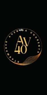 a sign that says avenida cuarenta av 40 on it