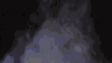 a purple background with a few white spots