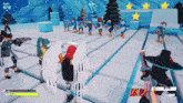 a screenshot of a video game with a score of 16/16 on the screen
