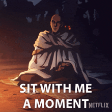 Sit With Me A Moment Isaac GIF