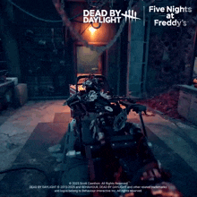 a video game called dead by daylight is being played on a computer