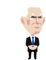 Mike Pence Vice President Sticker - Mike Pence Vice President Serious Stickers