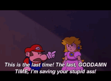 Mad Mad Mario This Is The Last Time GIF - Mad Mad Mario This Is The Last Time The Last Goddamn Time GIFs