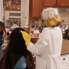 Fixing Hair Denise Ford GIF - Fixing Hair Denise Ford The Ms Pat Show GIFs