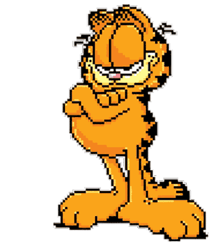 Garfield Garfield Waiting Sticker - Garfield Garfield Waiting Waiting Stickers