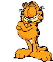 Garfield Garfield Waiting Sticker