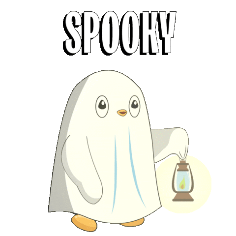 Halloween Scary Sticker - Halloween Scary Ghost Stickers