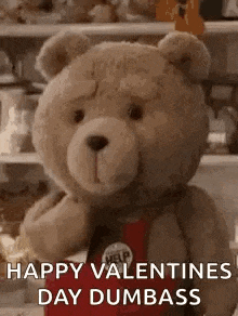 Happy Valentines Day Ted GIF - Happy Valentines Day Ted Blow Kiss GIFs