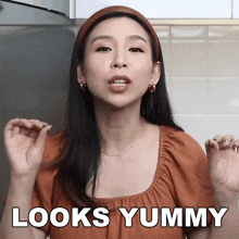 Looks Yummy Tina Yong GIF - Looks Yummy Tina Yong Looks Delicious GIFs