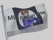 Milo Whittaker Flag GIF - Milo Whittaker Milo Flag GIFs